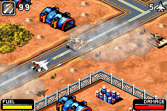 Top Gun Firestorm Advance screenshot 3 for GameBoy Advance